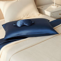 The Sericé Sleep Set — Silk Pillowcase, Eye Mask & Scrunchie